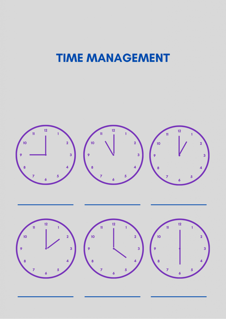 Time management gives effective meeting results
